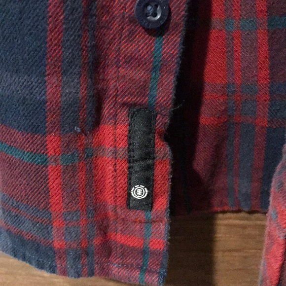 Element long sleeve flannel shirt - Picture 4 of 4
